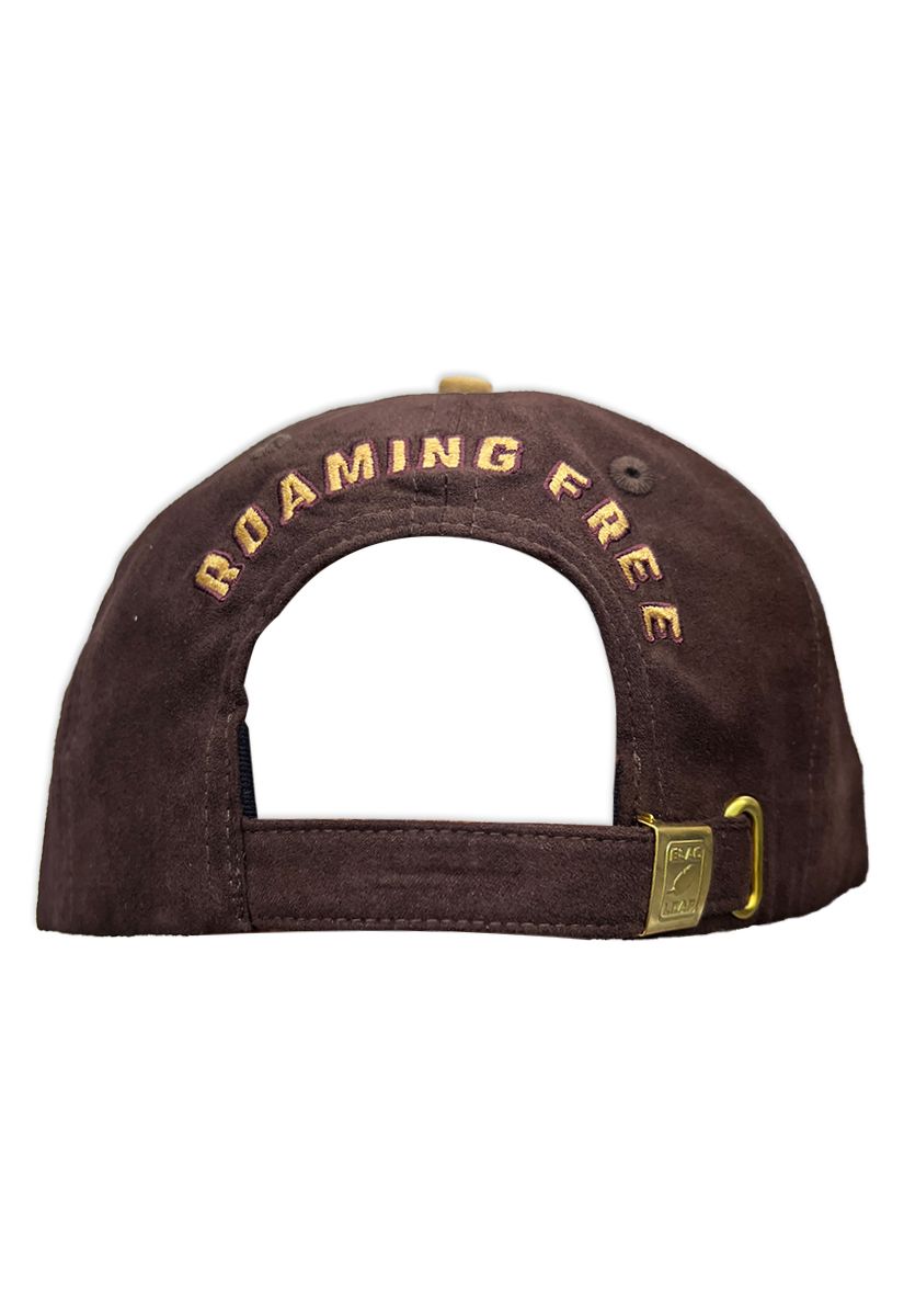 Black Leaf Trucker Hat - Brown
