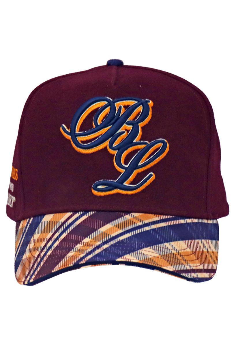 Black Leaf Bl Elite Trucker Hat - Burgundy Mesh Back