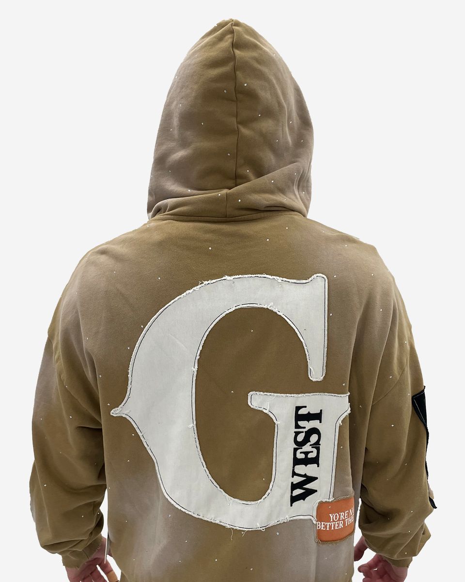 G-West Complicated Text Hoodie