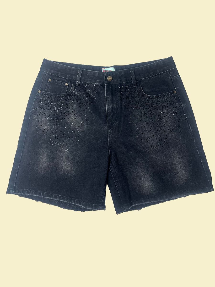 Dry Rot Dark Hole Denim Short - Black Wash
