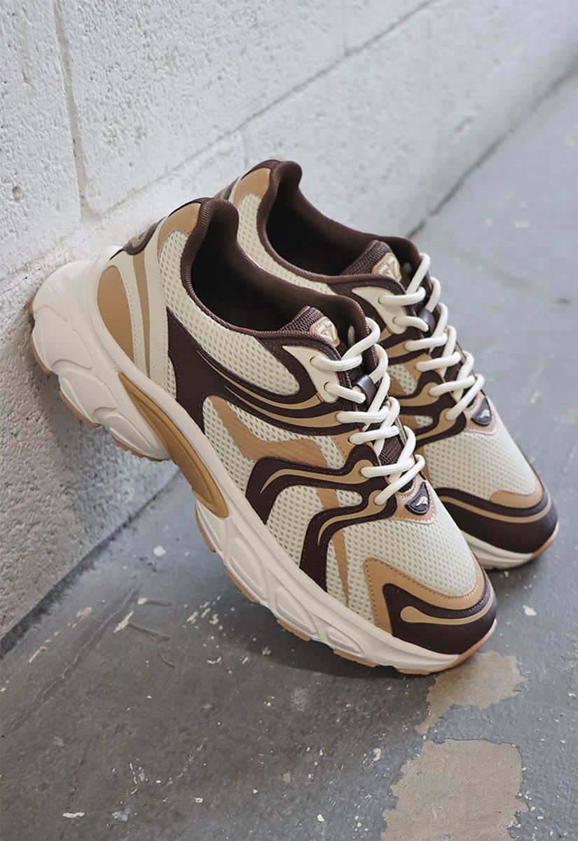 Black Leaf Flex Bc Men's Sneakers - Beige