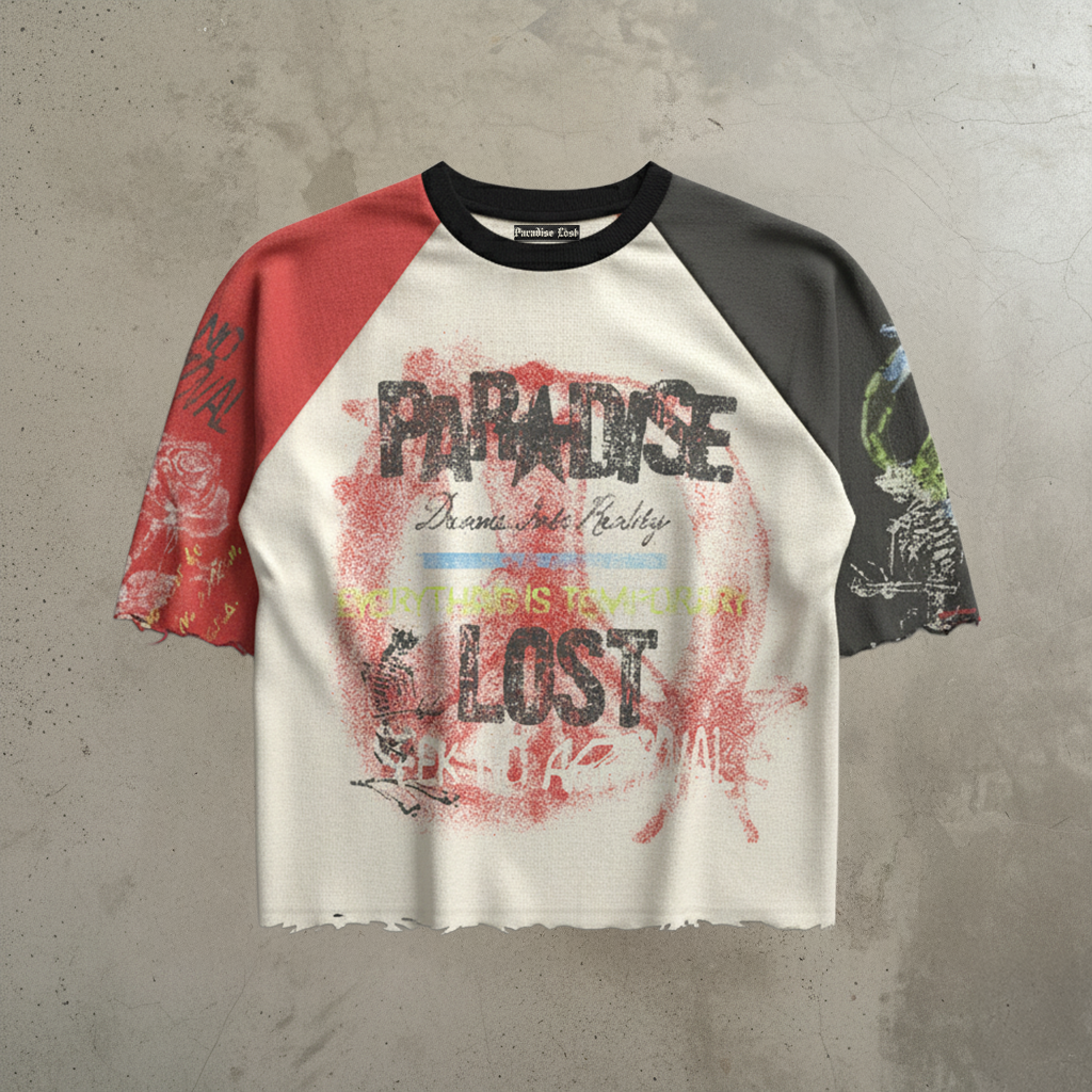 Paradise Lost High Octane Tee - Raw Hem