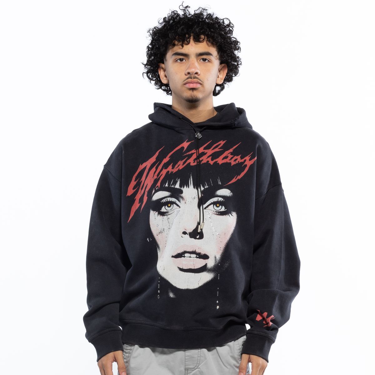 Wrathboy Horror Men's Black Hoodie