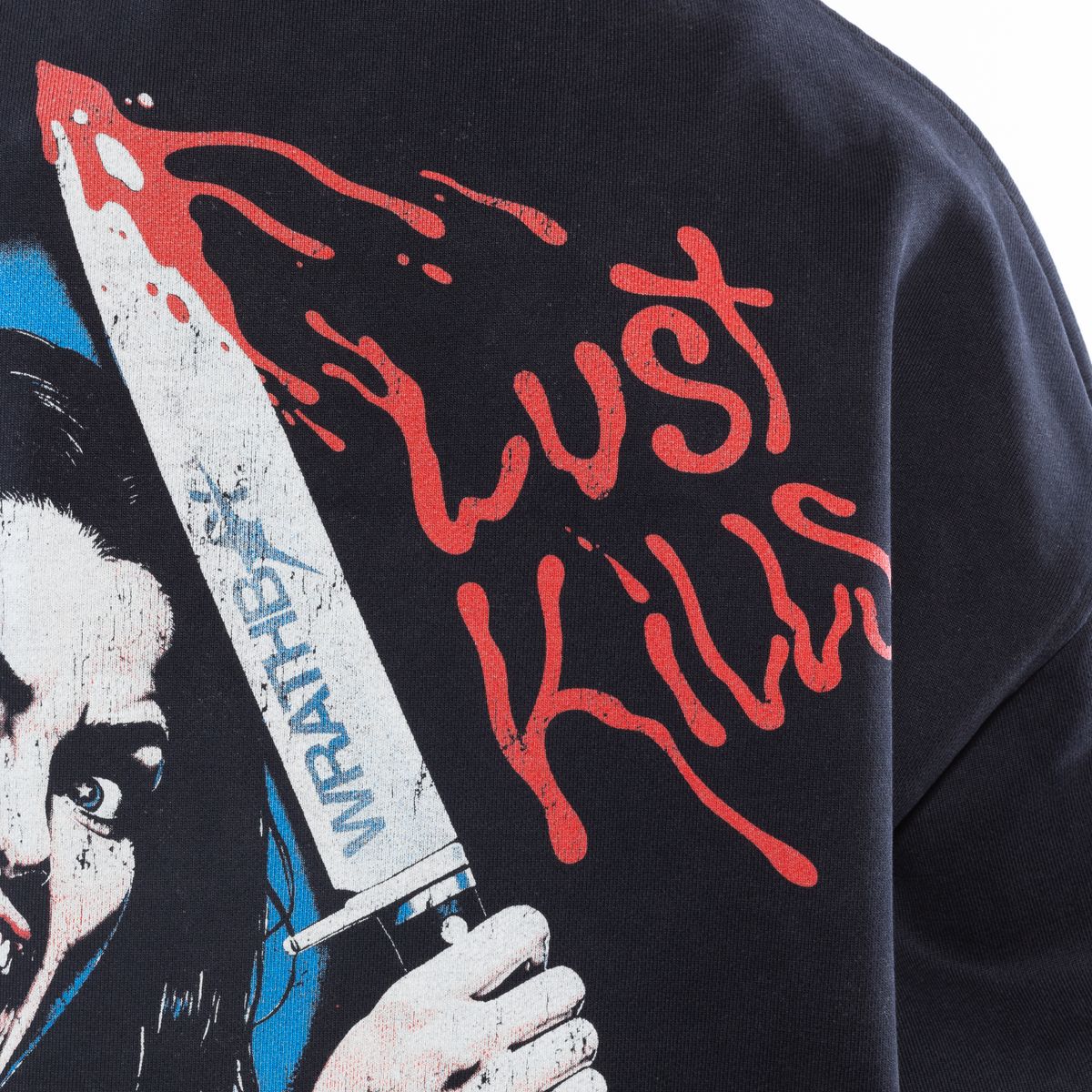 Wrathboy Horror Men's Black Hoodie