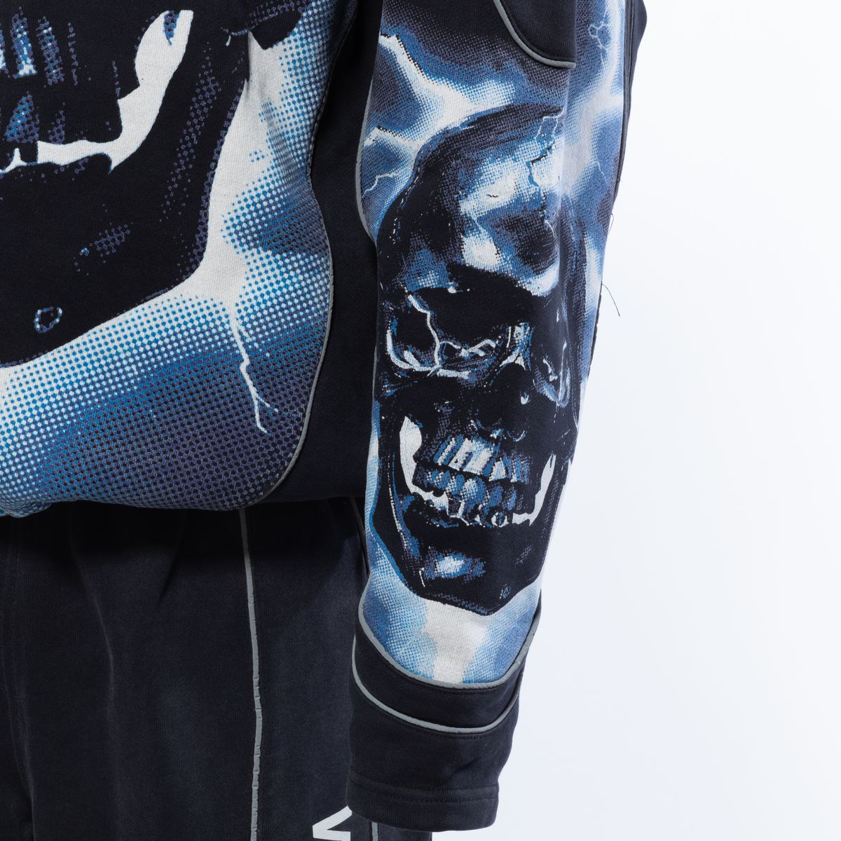 Wrathboy Skull Hoodie - Black