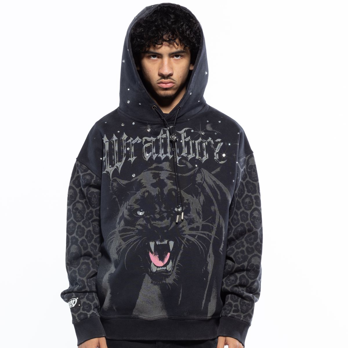 Wrathboy Black Panther Hoodie - Black