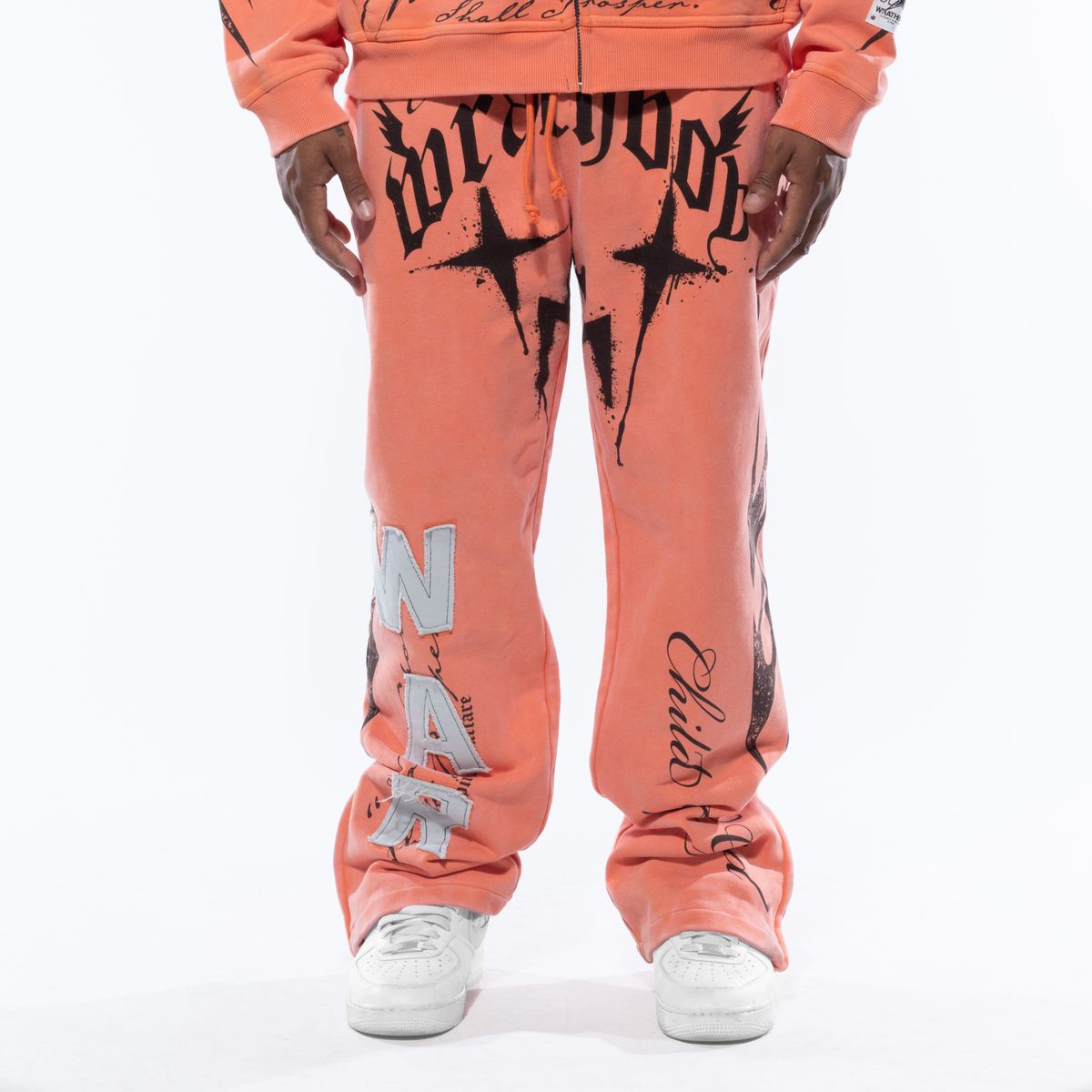 Wrathboy Hard to Kill Jogger Pants - Orange