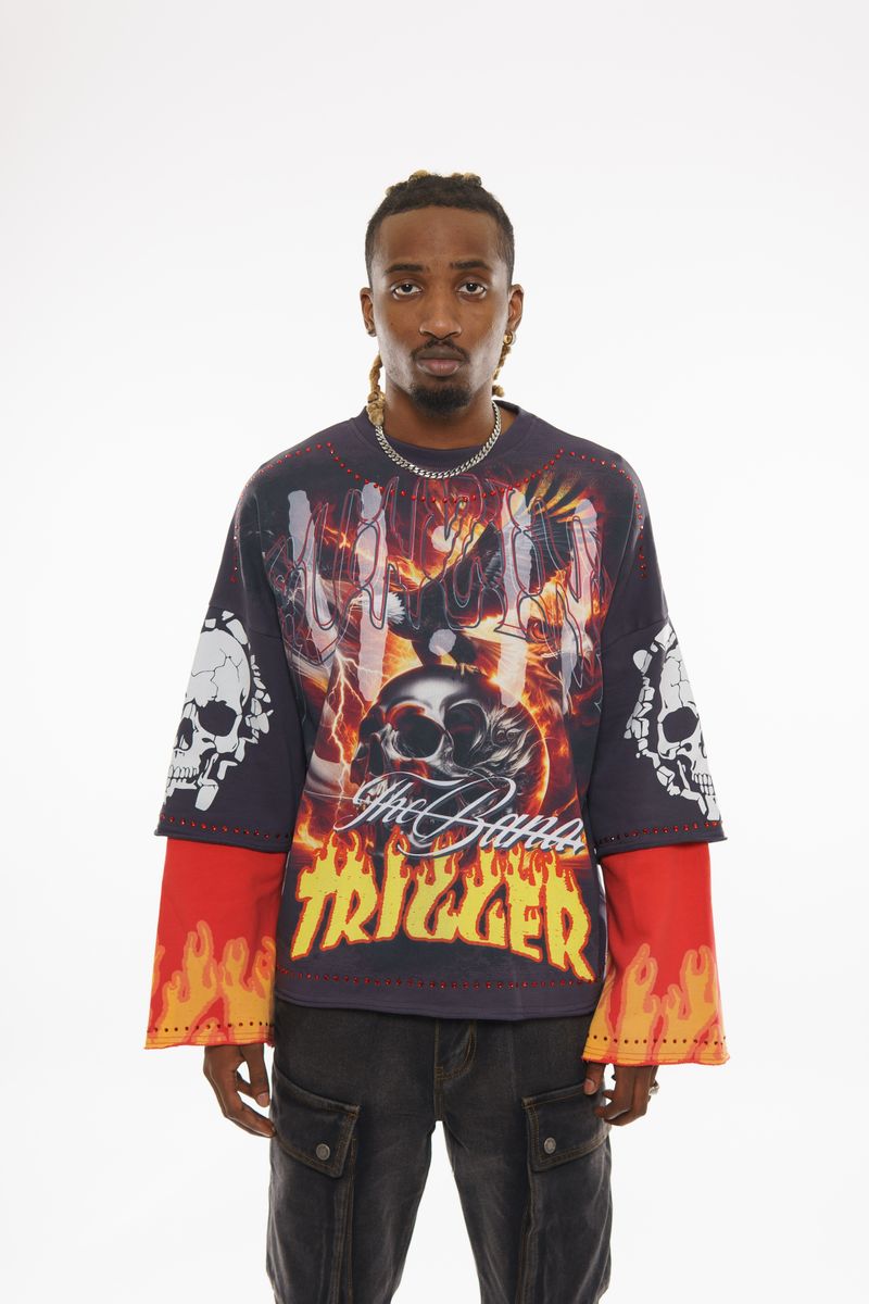 Gunzinii Long Sleeve Top - Multicolor