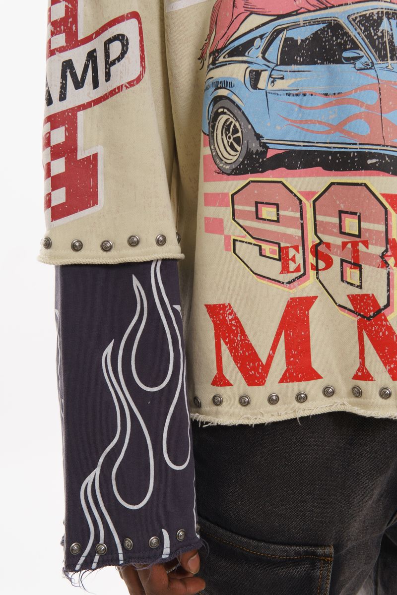 Gunzinii Long Sleeve Top - Beige