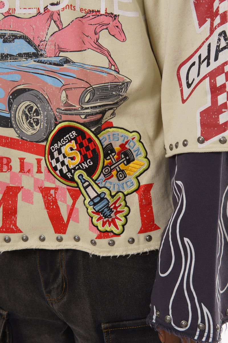 Gunzinii Long Sleeve Top - Beige