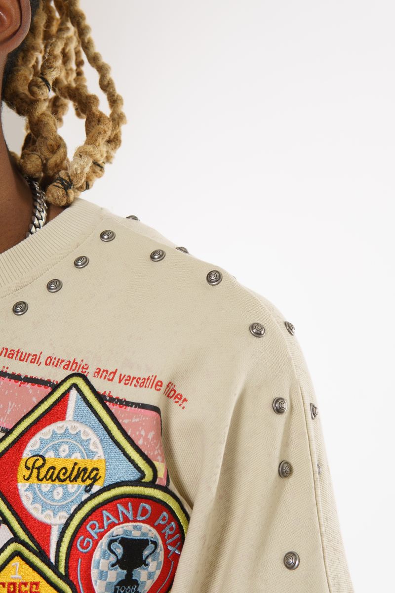 Gunzinii Long Sleeve Top - Beige