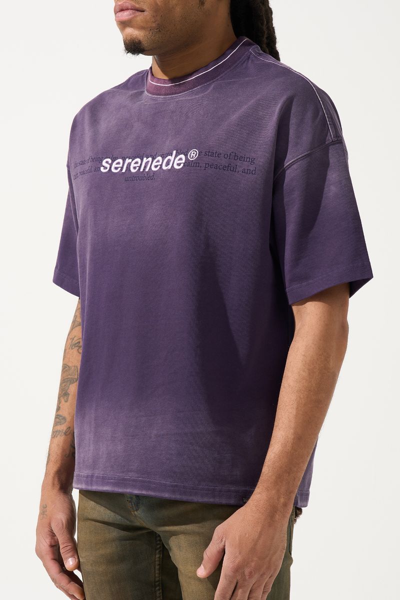 Serenede Grape T-Shirt - Vintage Wash