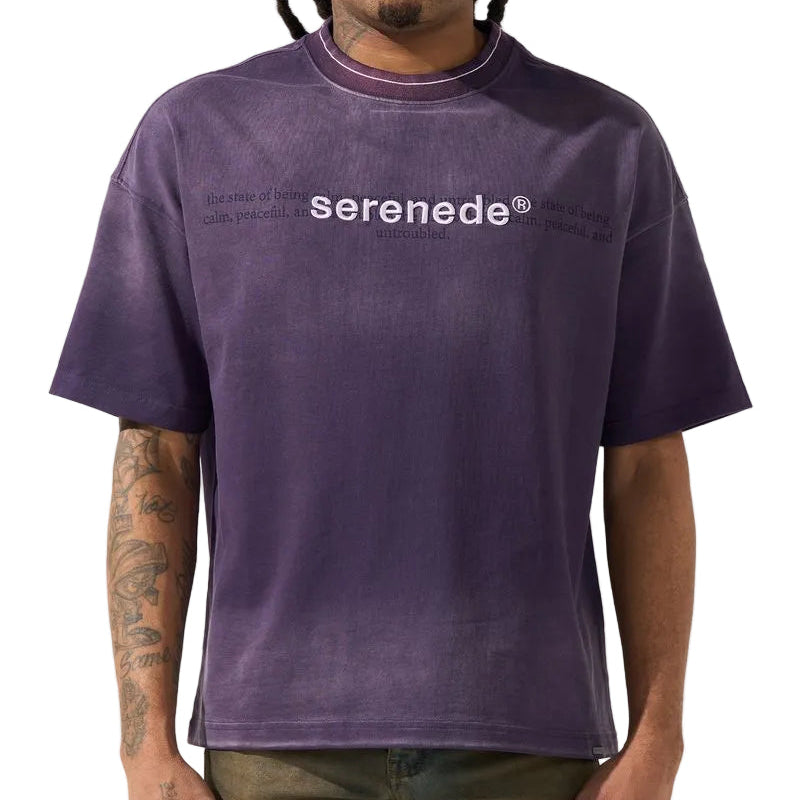 Serenede Grape T-Shirt - Vintage Wash