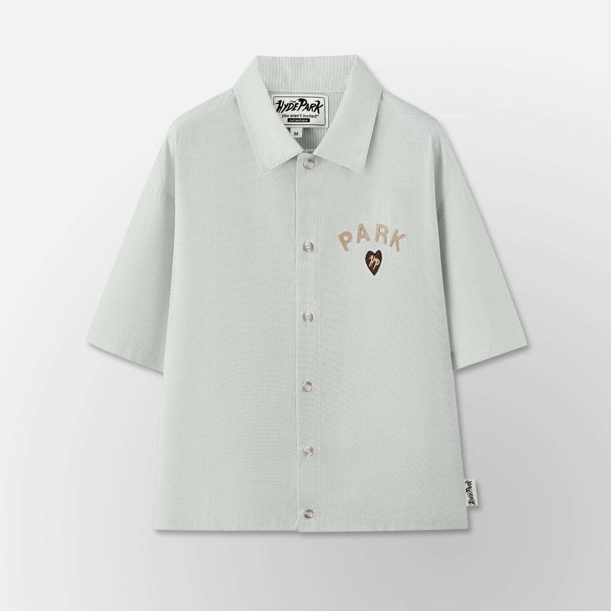Hyde Park Casual Pin Stripe Shirt – White