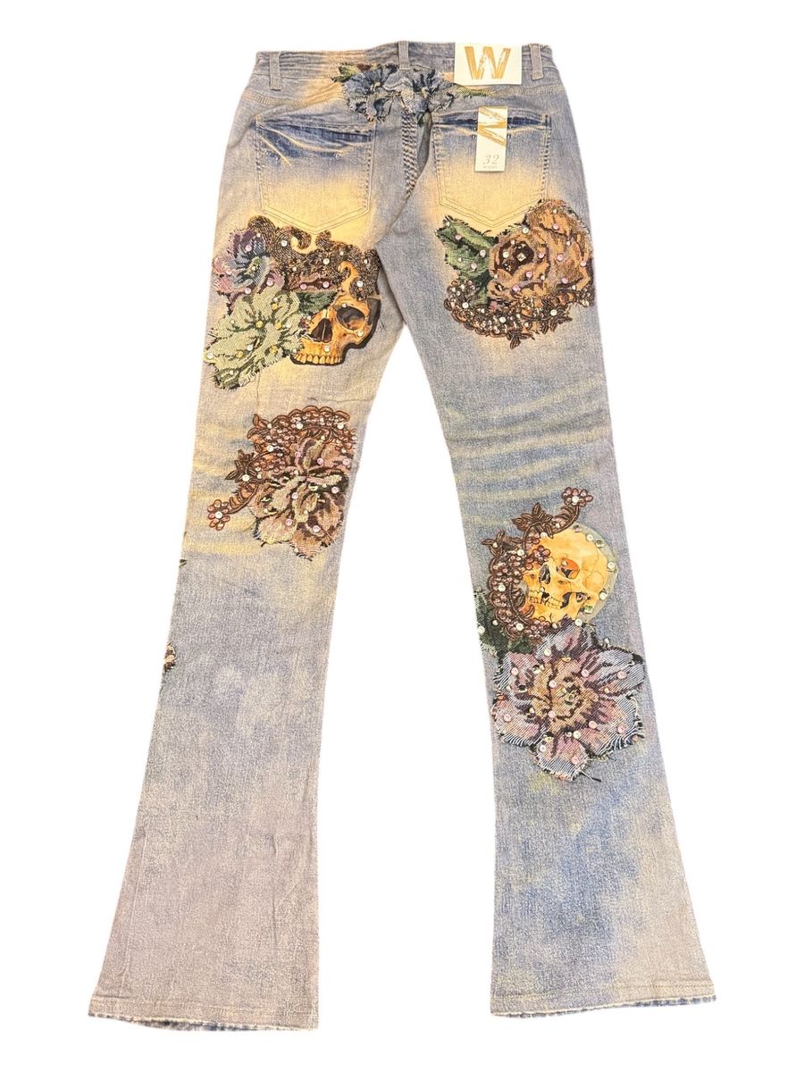 Waimea Stacked Fit Men's Jeans - Light Wash