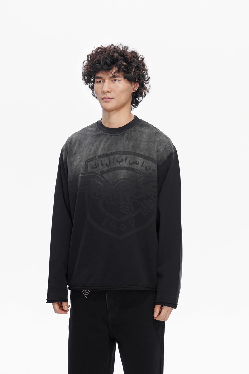 Valabasas Air Crew Neck Sweatshirt - Graphic Print