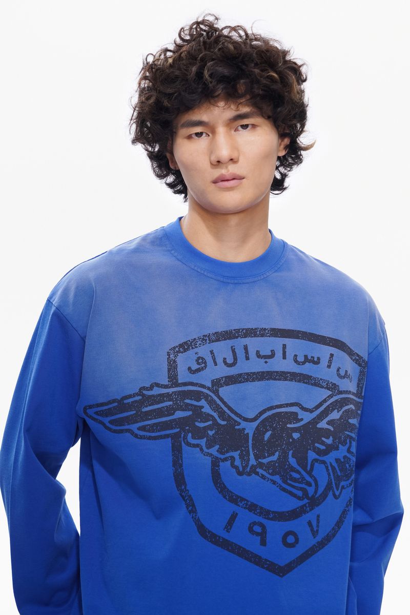 Valabasas Air Crew Neck Sweatshirt - Graphic Print