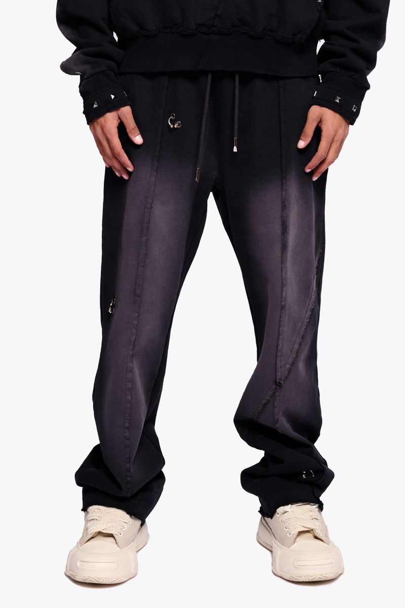 Valabasas Tenya Vintage Black Pants - Classic Fit