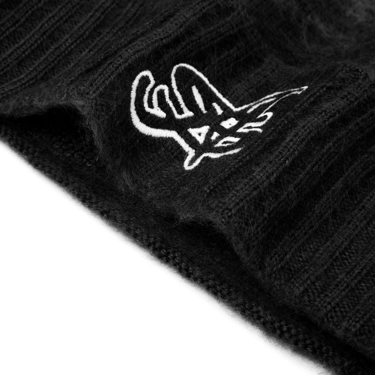 Almost Someday Mohair Beanie - Black