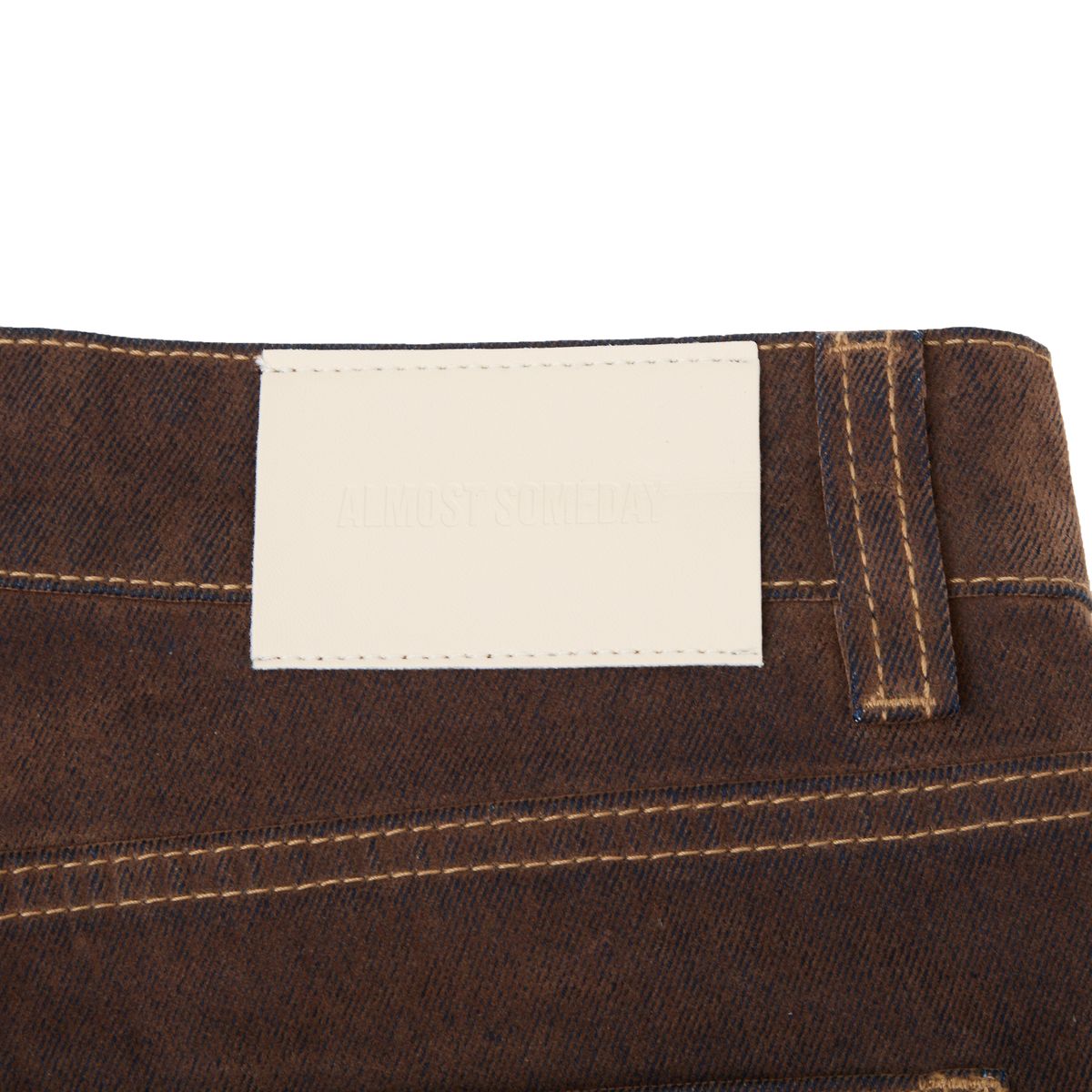 Almost Someday Upscale Velour Pants - Brown