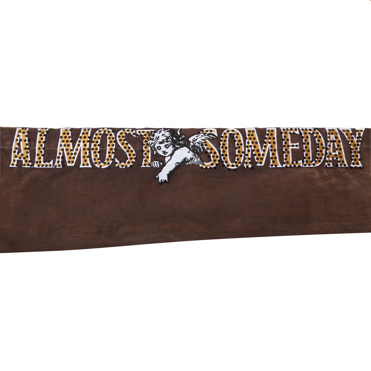 Almost Someday Upscale Velour Pants - Brown