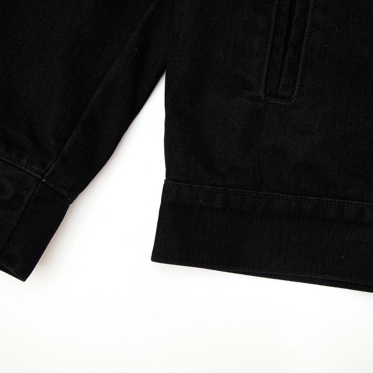 Almost Someday Upscale Velour Sweater - Black