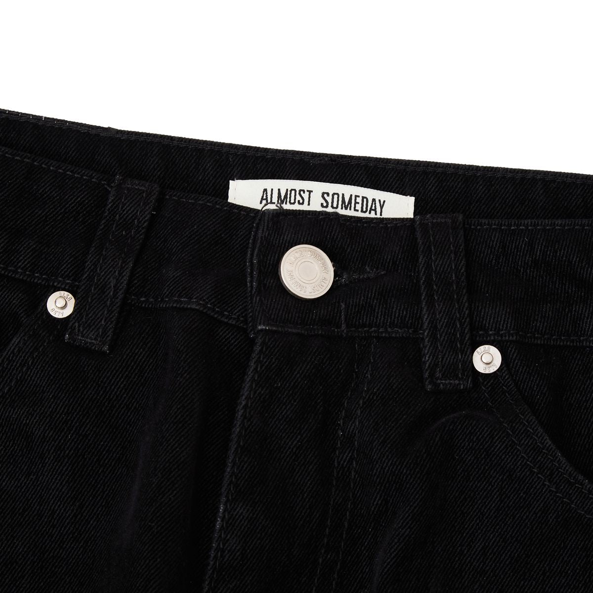 Almost Someday Men's Black Pants - Comfort Fit