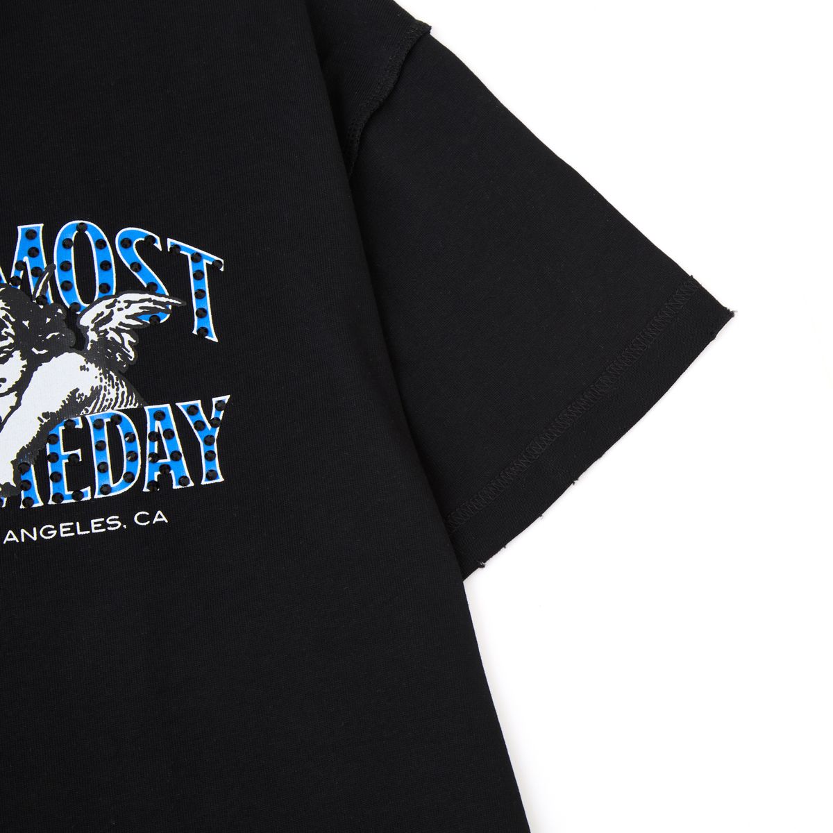 Almost Someday Upscale Tee - Black
