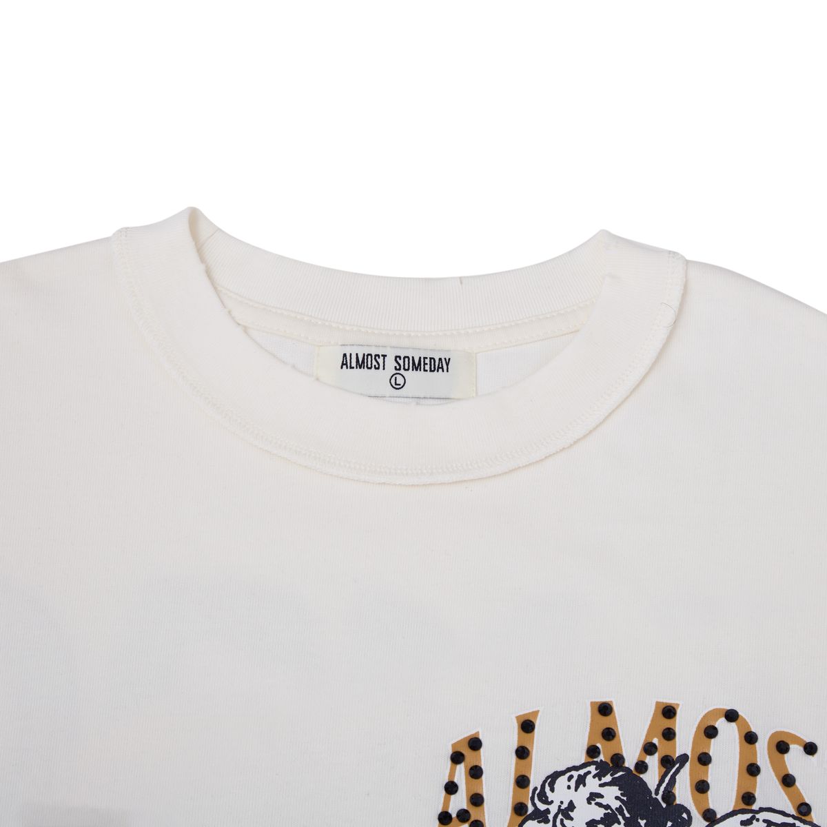 Almost Someday Upscale Tee - White