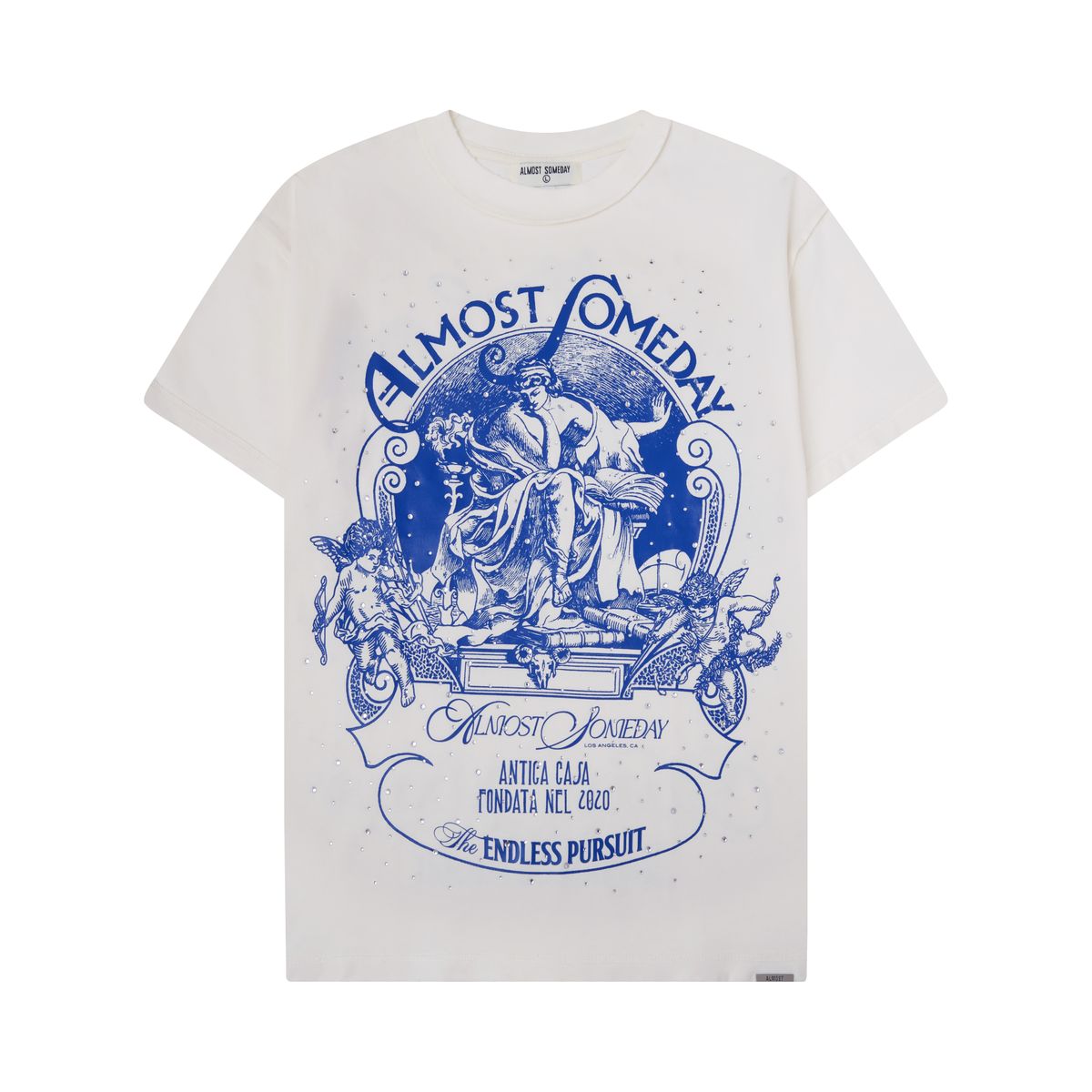 Almost Someday Lavish Tee Men's T-Shirt - White