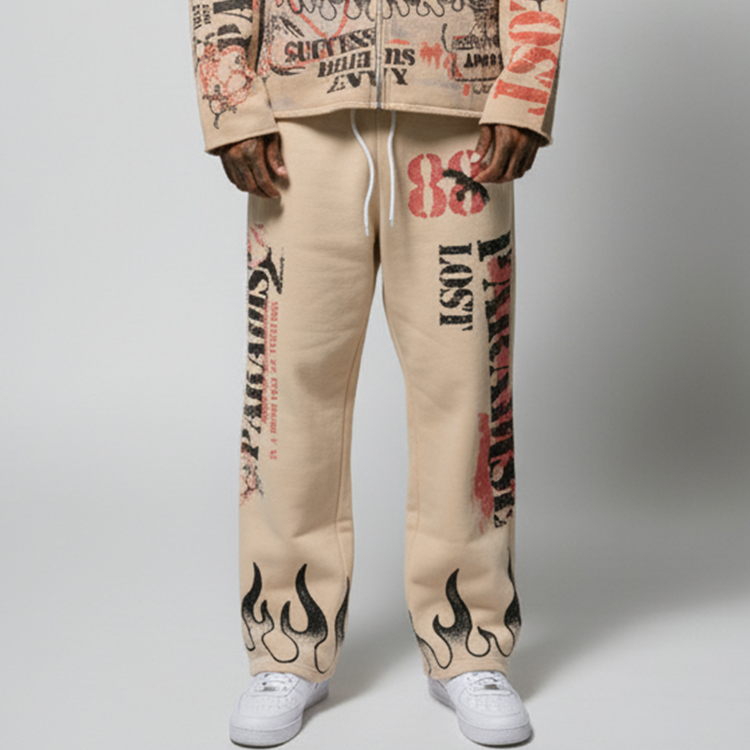 Paradise Lost Scars Of Success Sweatpants - Beige