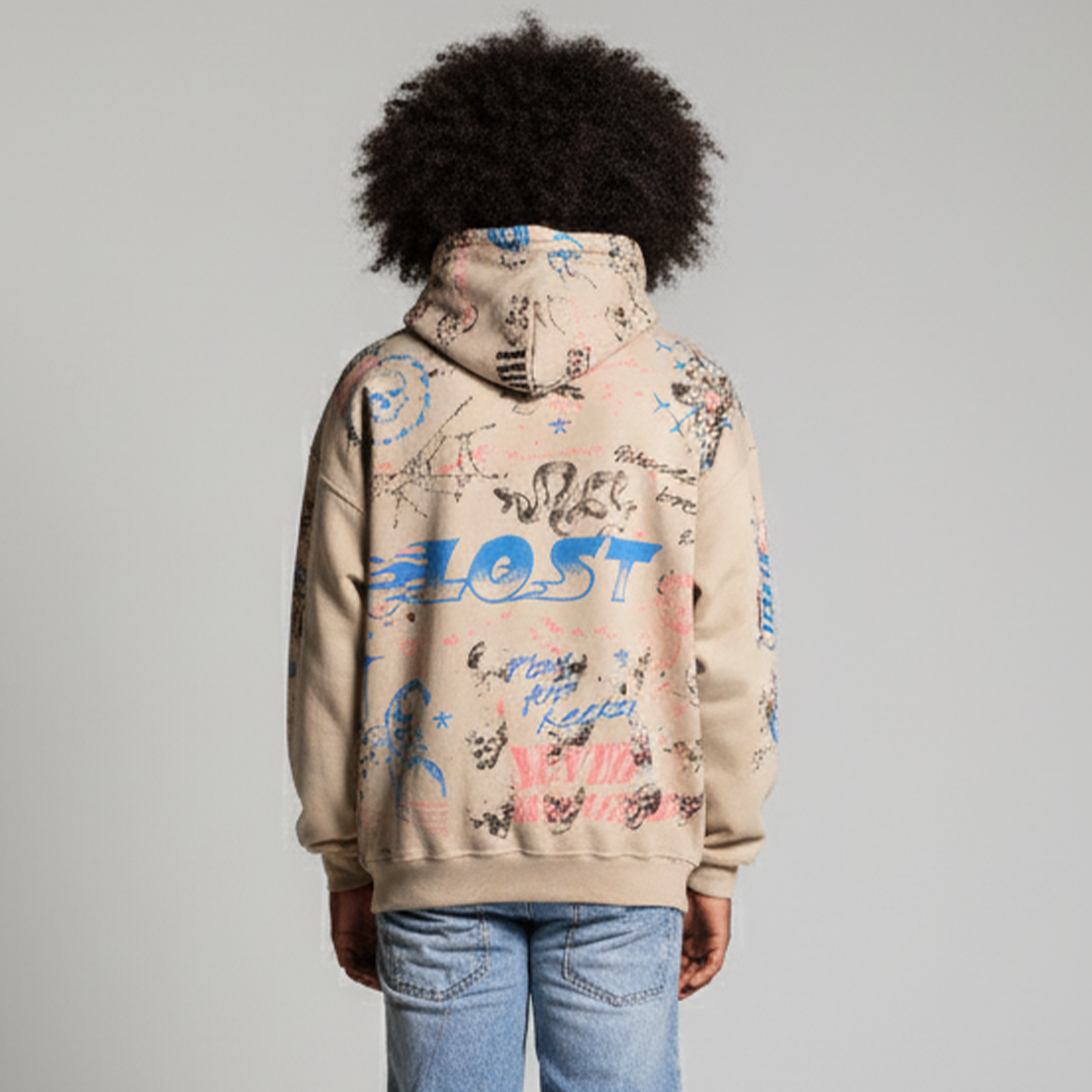 Paradise Memories Of The Lost Hoodie - Beige