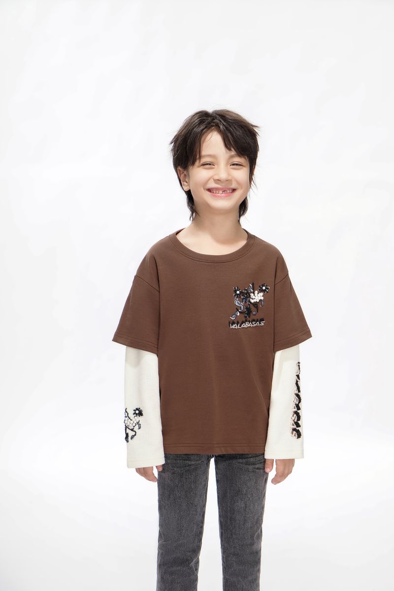 Valabasas Inheritance Kids Tee - Layered Sleeves