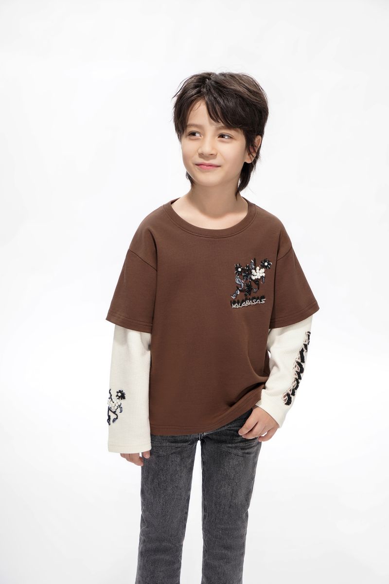 Valabasas Inheritance Kids Tee - Layered Sleeves
