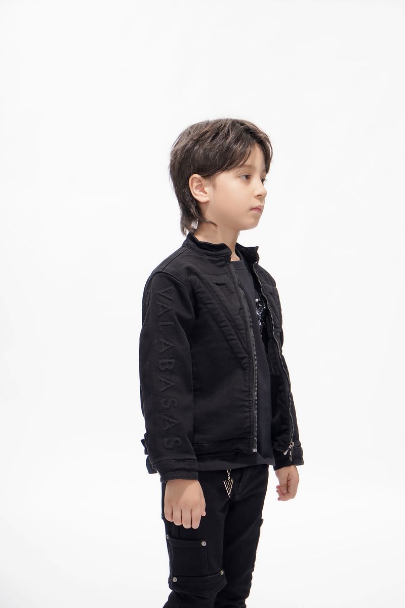 Valabasas Harley Kids Jacket - Zipper Closure