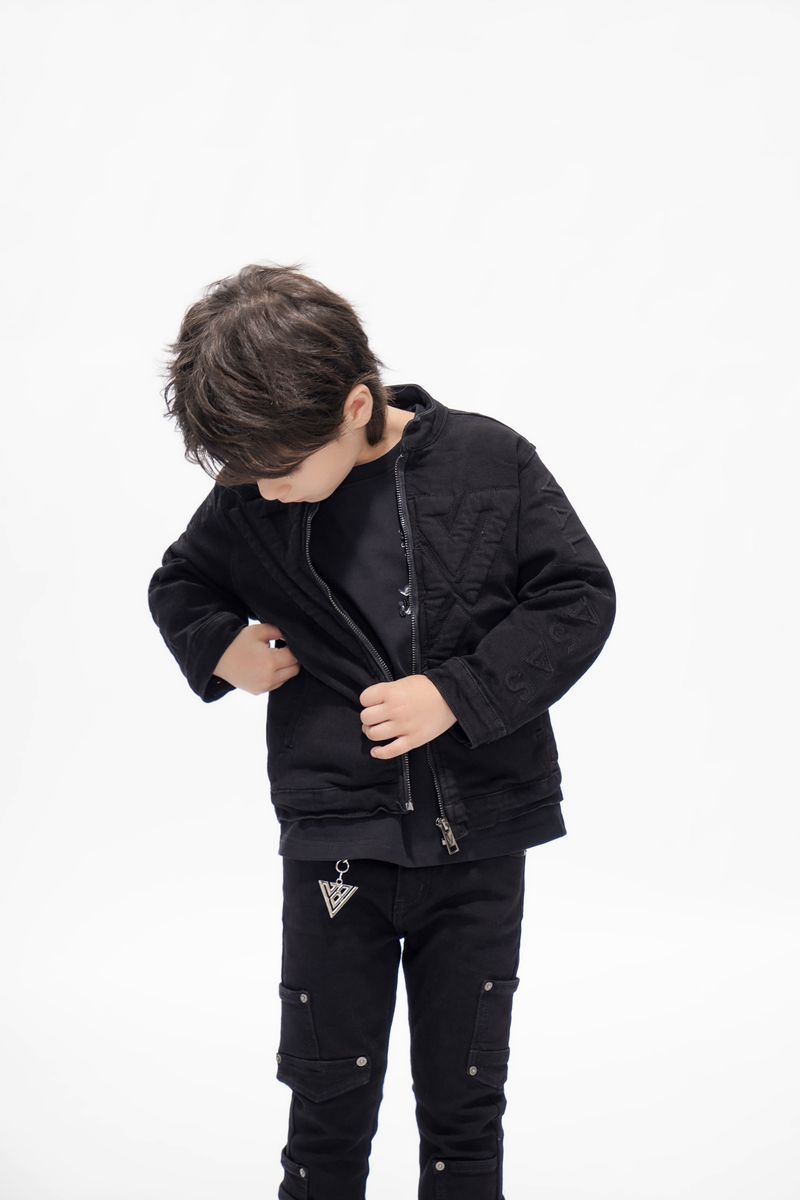 Valabasas Harley Kids Jacket - Zipper Closure
