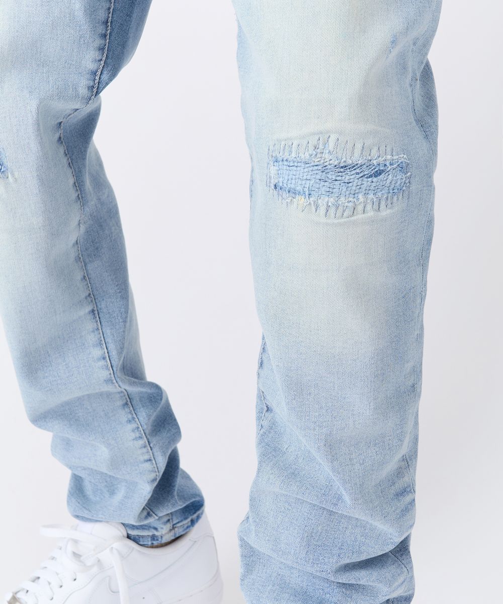 Reason Brand Ripped Jeans - Light Wash