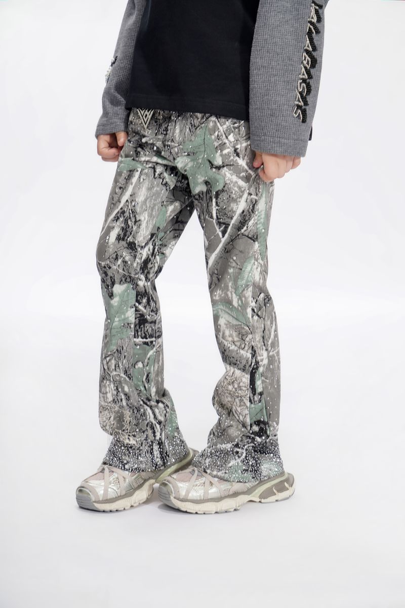 Valabasas Stacked Jeans Kids - Camouflage Pattern
