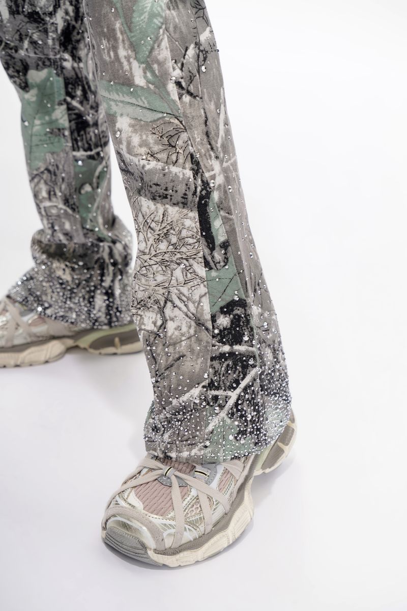 Valabasas Stacked Jeans Kids - Camouflage Pattern