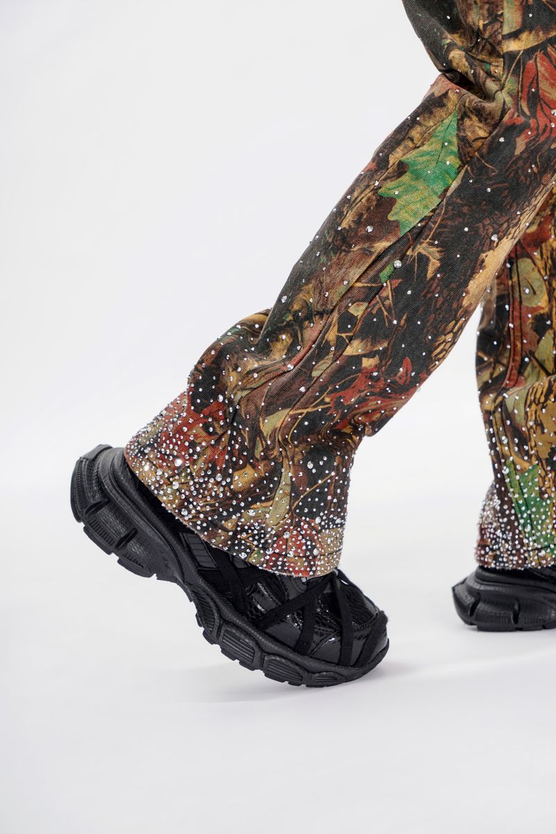 Valabasas Stacked Jeans Kids - Camouflage Pattern