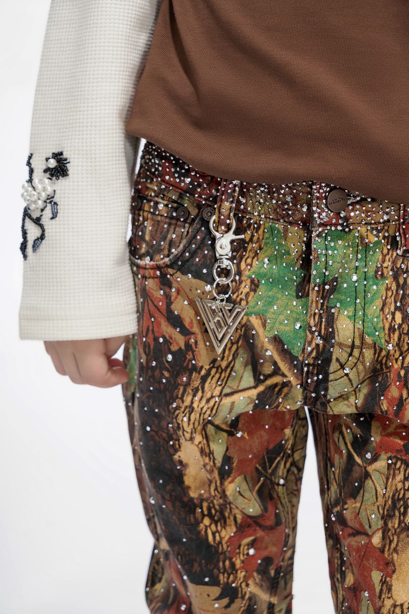 Valabasas Stacked Jeans Kids - Camouflage Pattern