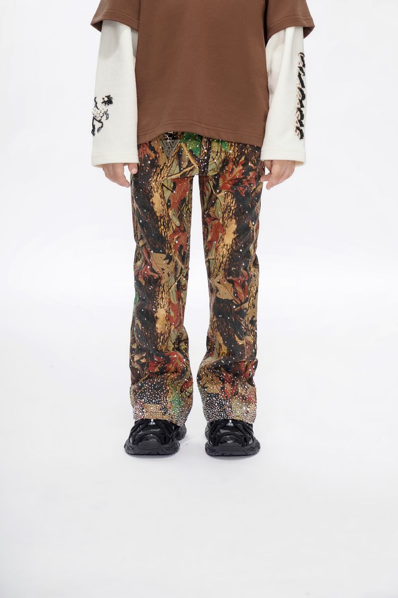 Valabasas Stacked Jeans Kids - Camouflage Pattern