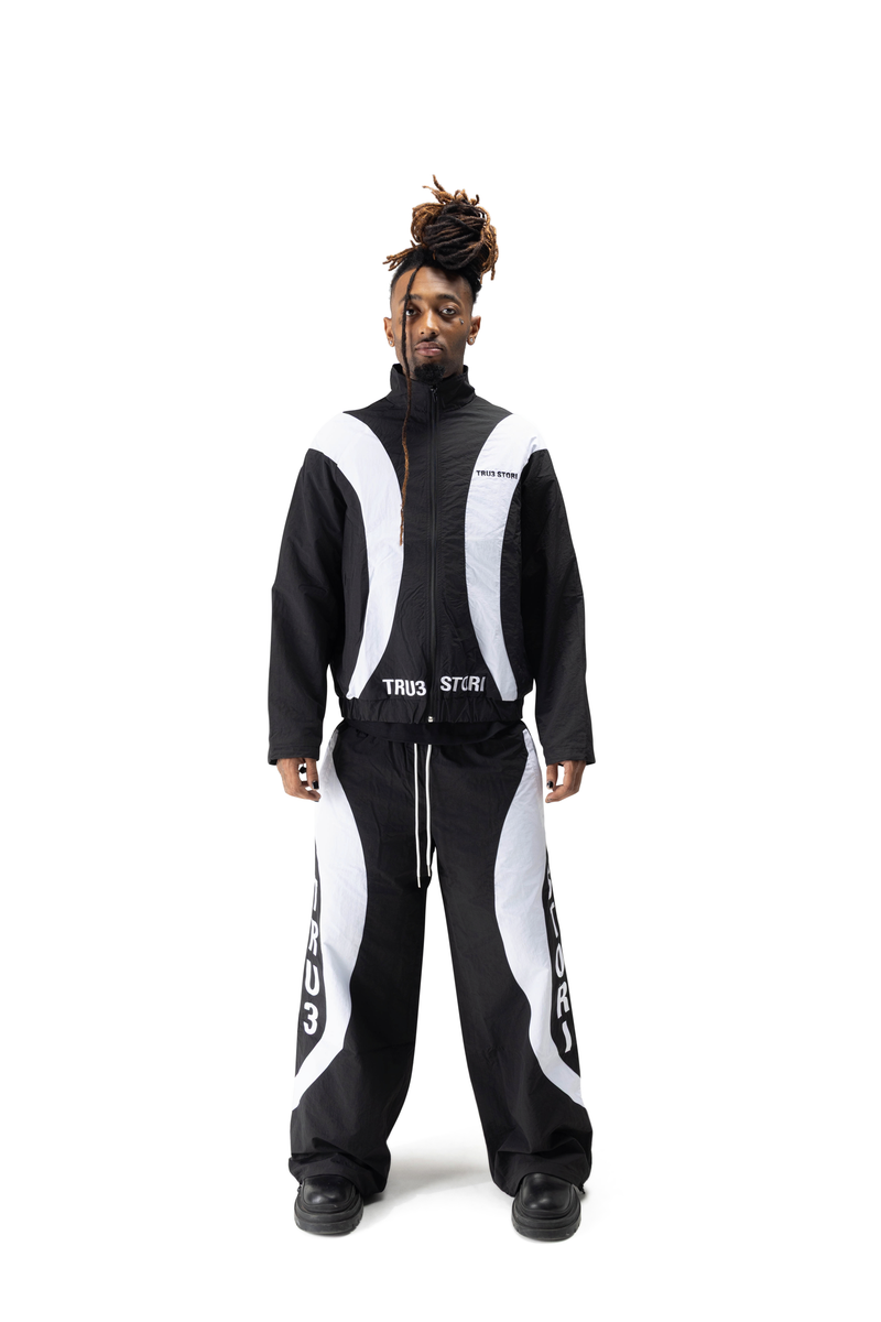 Tru3Stori Speedway Jacket - Logo Pattern