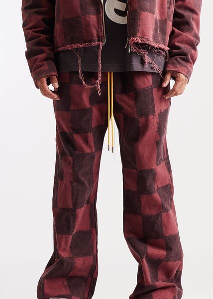 Diet Starts Hopkins Pant - Burgundy
