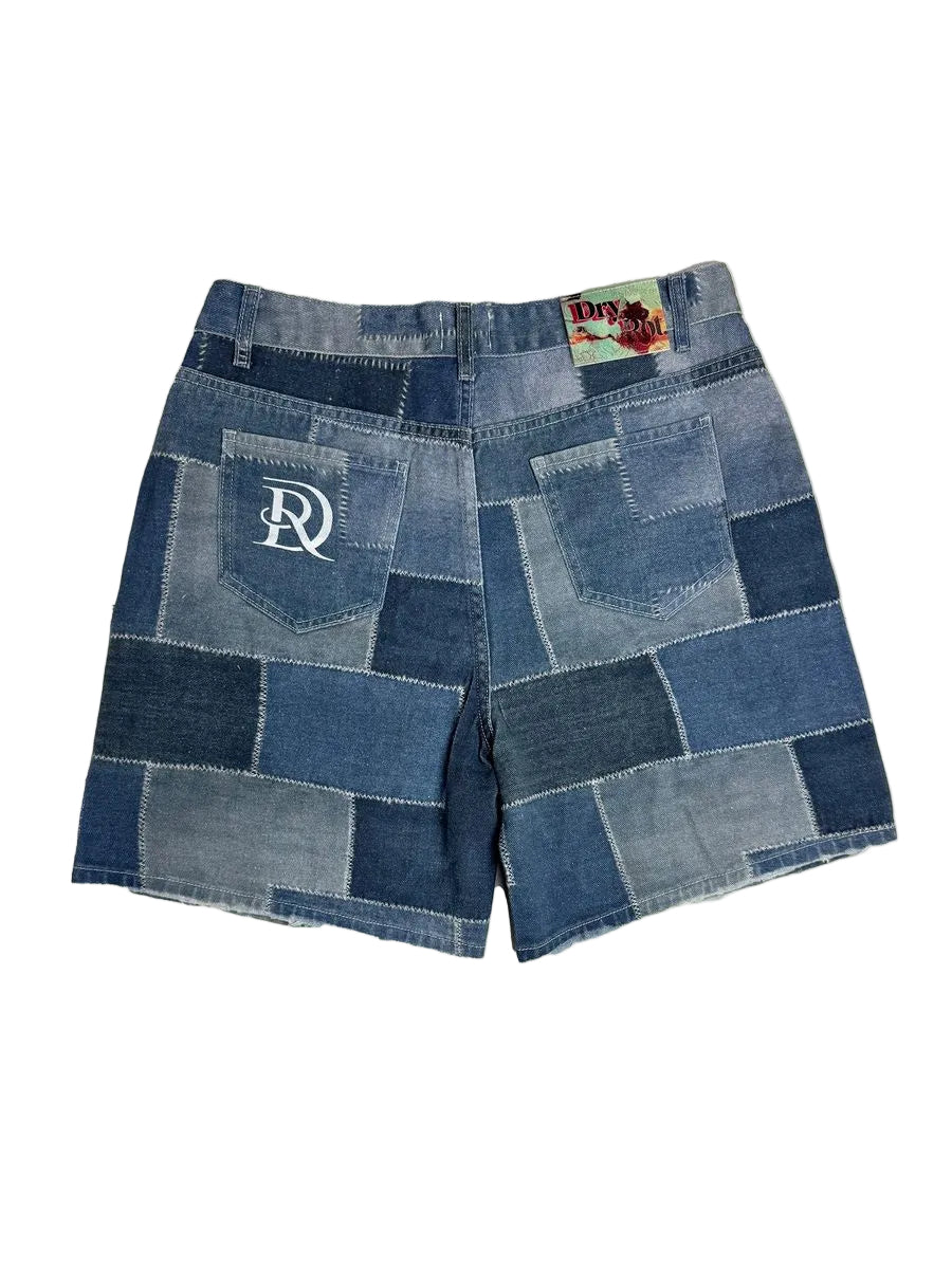 Dry Rot Mosaic Shorts - Patchwork