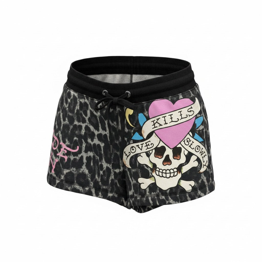 Ed Hardy Skull Shorts - Graphic