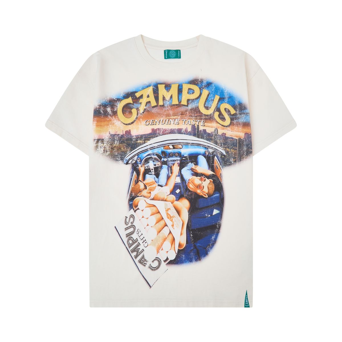 Campus Genuine Vice Tee Men's T-Shirt - White