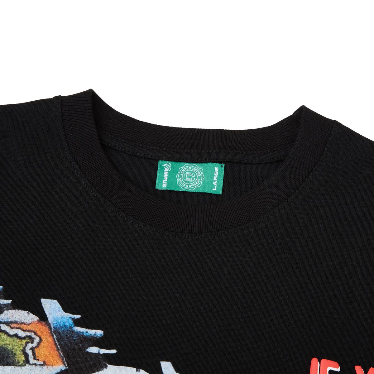 Campus Peacekeeper Tee Men's T-Shirt - Black