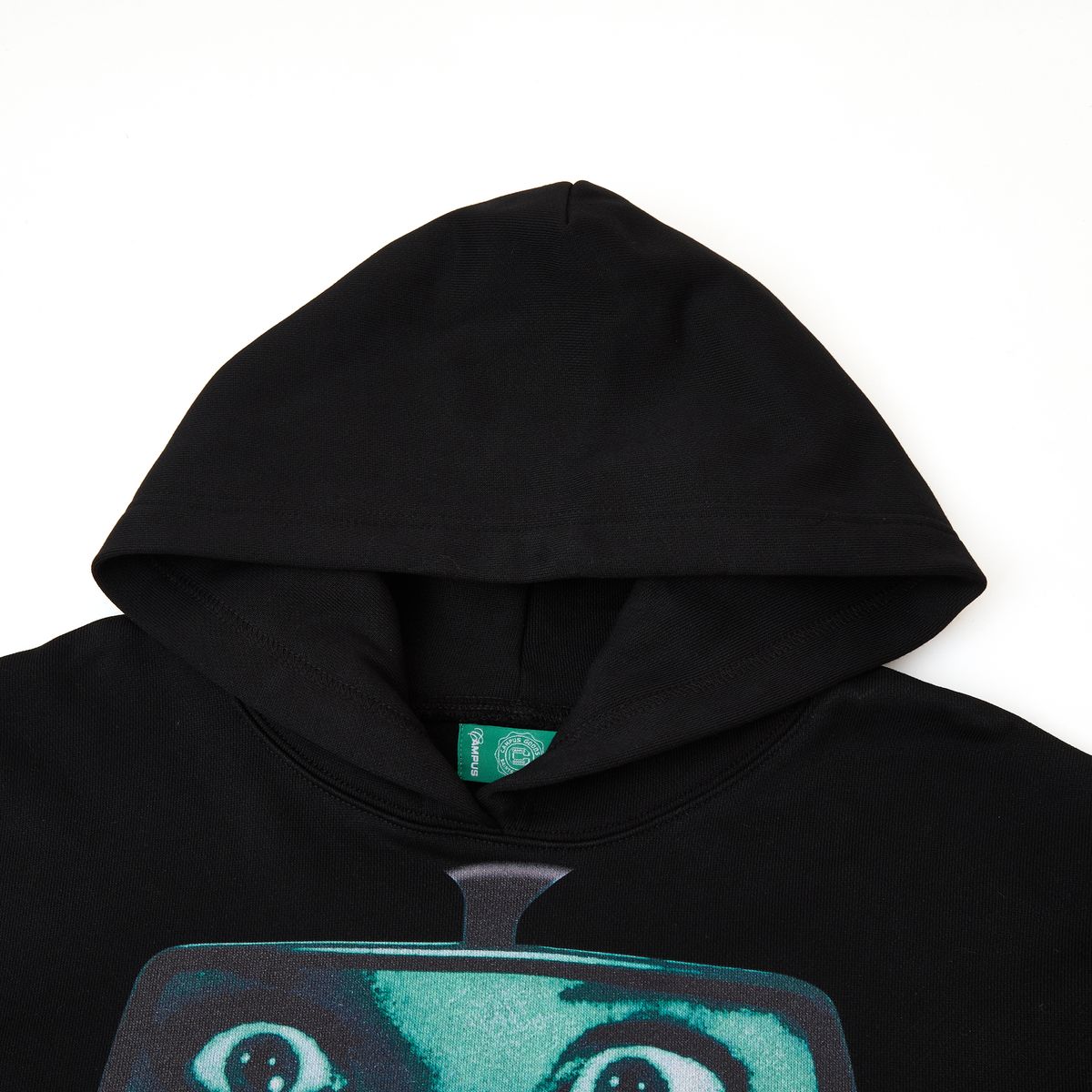 Campus Rearview Horror Hoodie - Black