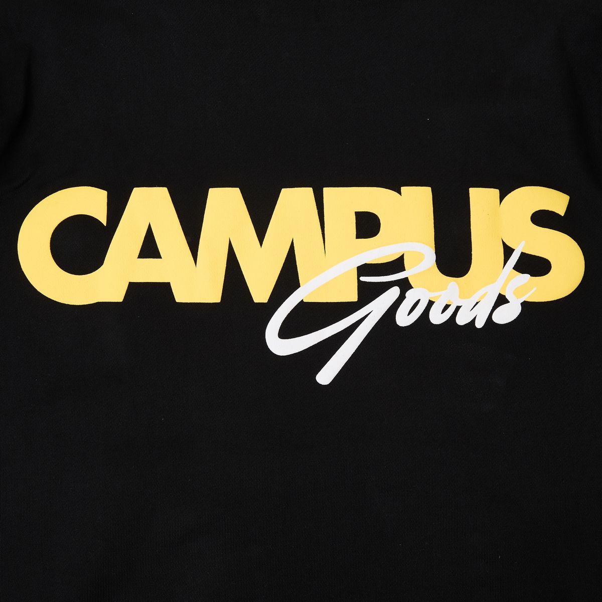 Campus Rearview Horror Hoodie - Black